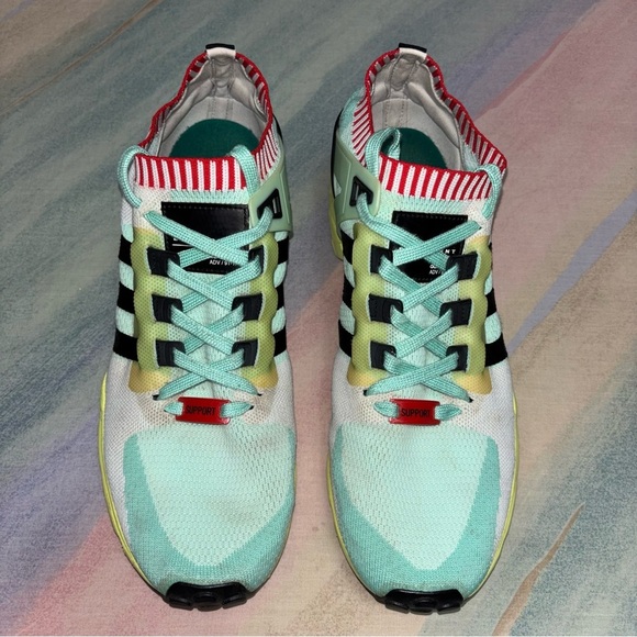 Men’s Adidas EQT Support PrimeKnit Green size 11.5 main image 4
